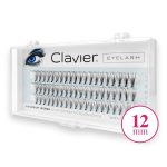 Clavier Eyelash kępki rzęs 12mm Black