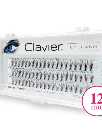 Clavier Eyelash kępki rzęs 12mm Black