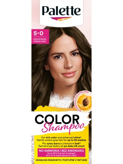 Palette Color Shampoo szampon koloryzujący do włosów 5-0 Medium Brown