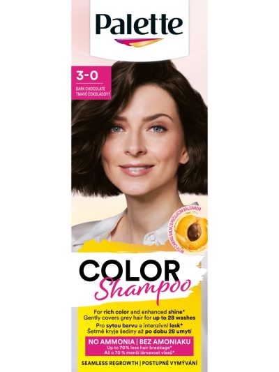 Palette Color Shampoo szampon koloryzujący do włosów 3-0 Dark Chocolate