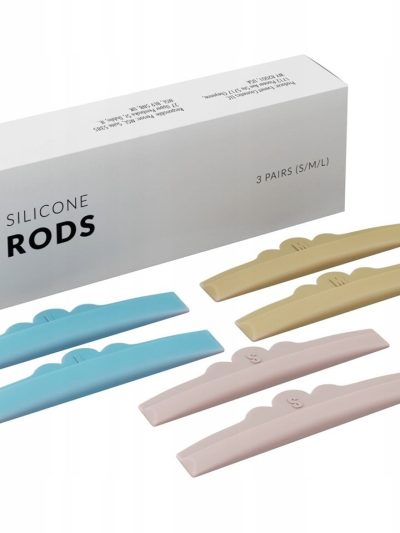 Nanolash Silicone Rods silikonowe formy do liftingu i laminacji rzęs 3 pary