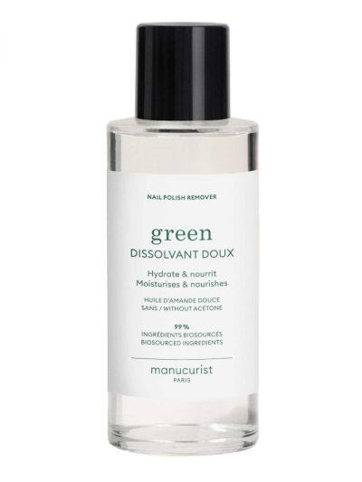 Manucurist Green Nail Polish Remover bezacetonowy zmywacz do paznokci 100ml