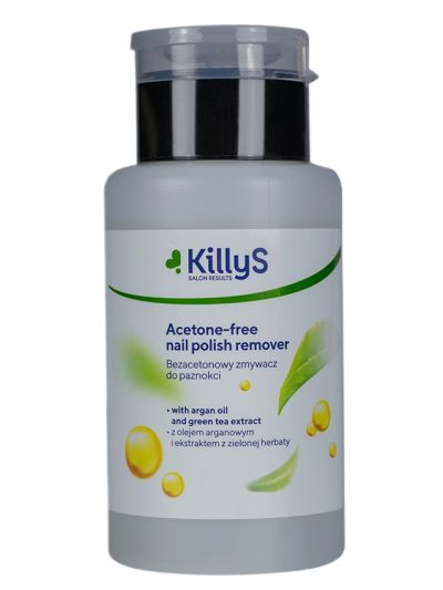 KillyS Bezacetonowy zmywacz do paznokci 200ml