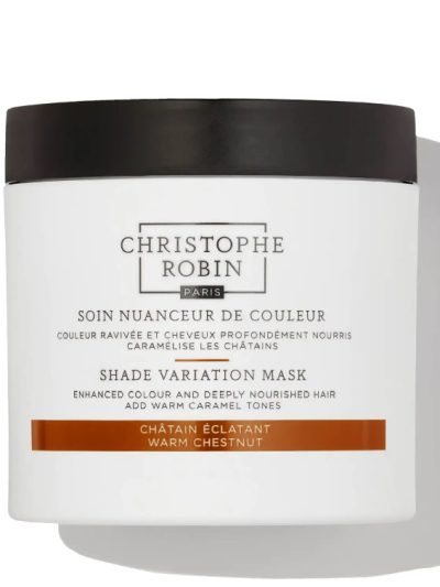 Christophe Robin Shade Variation Mask odżywcza kremowa maska odświeżająca kolor włosów Warm Chestnut 250ml