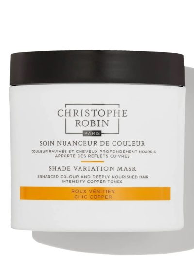 Christophe Robin Shade Variation Mask odżywcza kremowa maska odświeżająca kolor włosów Chic Copper 250ml
