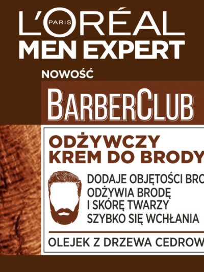 L'Oreal Paris Men Expert Barber Club odżywczy krem do brody 50ml