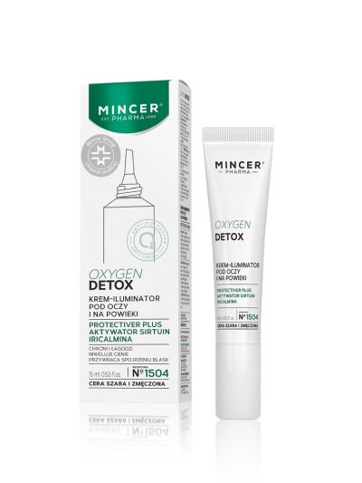 Mincer Pharma Oxygen Detox krem-iluminator pod oczy i powieki No.1504 15ml