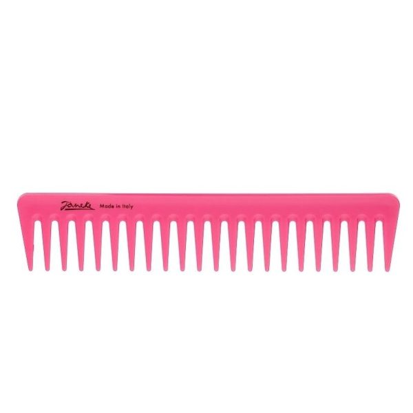 Janeke SuperComb grzebień do nakładania żelu i stylizacji 82871 FFL Pink