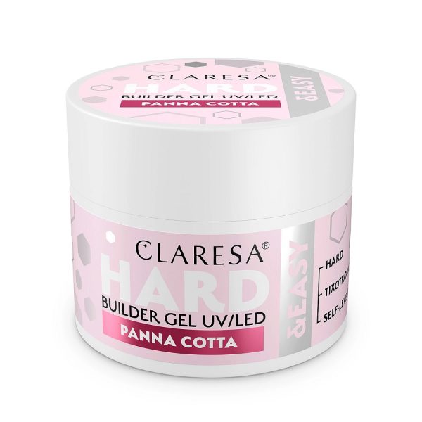 Claresa Hard&Easy Builder Gel żel budujący Panna Cotta 45g
