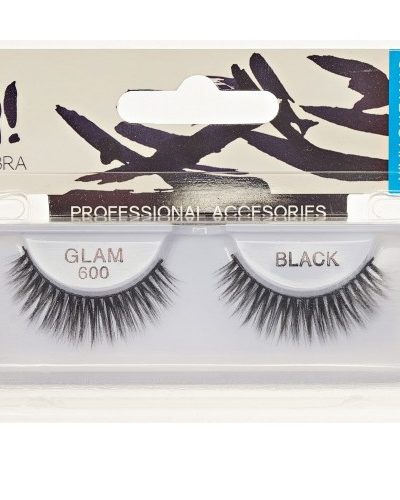 Ibra Para sztucznych rzęs na pasku Glam 600 Black