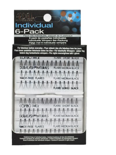 Ardell Individual Combo Pack zestaw 56 kępek rzęs 6-pack Black