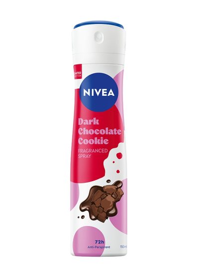 Nivea Dark Chocolate Cookie antyperspirant w sprayu 150ml
