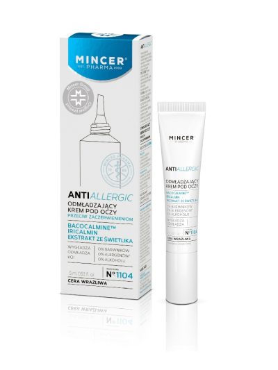 Mincer Pharma Antiallergic odmładzający krem pod oczy No.1104 15ml