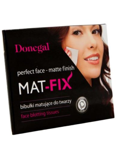 Donegal Mat - Fix bibułki matujące do twarzy 50szt 4496