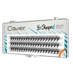 Clavier BeShaped jedwabne kępki rzęs skręt B 10D 8mm