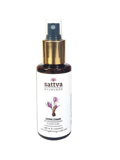 Sattva Root Strenghtening Scalp Tonic wcierka wzmacniająca do skóry głowy Saffron & Cinnamon 100ml