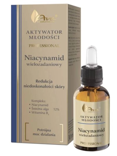 Ava Laboratorium Aktywator Młodości niacynamid wielozadaniowy 30ml