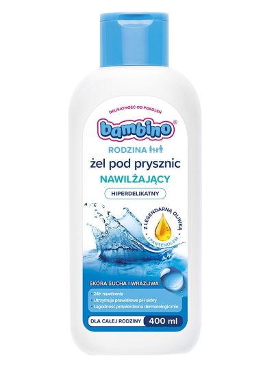 Bambino Rodzina nawilżający żel pod prysznic 400ml