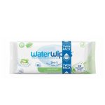 WaterWipes Sensitive+ Nawilżający Zastrzyk chusteczki łagodzące z aloesem 2x60szt.