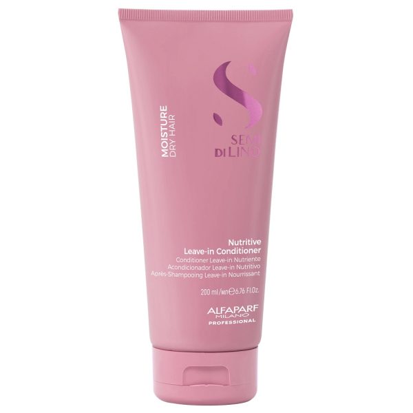 Alfaparf Semi Di Lino Moisture nawilżająca odżywka bez spłukiwania do włosów suchych 200ml