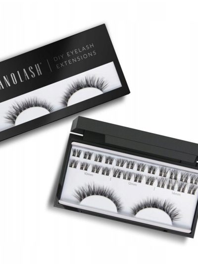 Nanolash DIY Eyelash Extensions sztuczne rzęsy w kępkach Harmony 36szt.