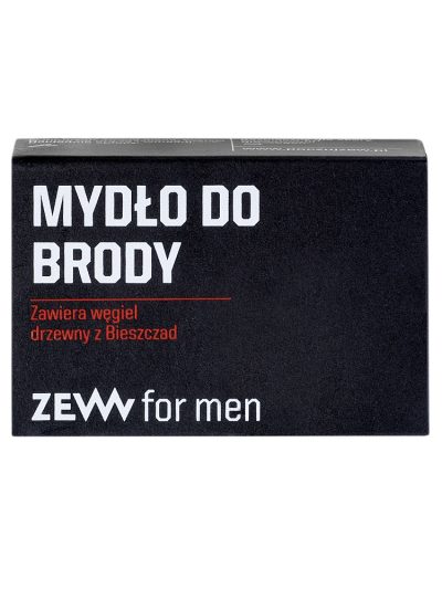 Zew For Men Mydło do brody z węglem drzewnym z Bieszczad 85ml