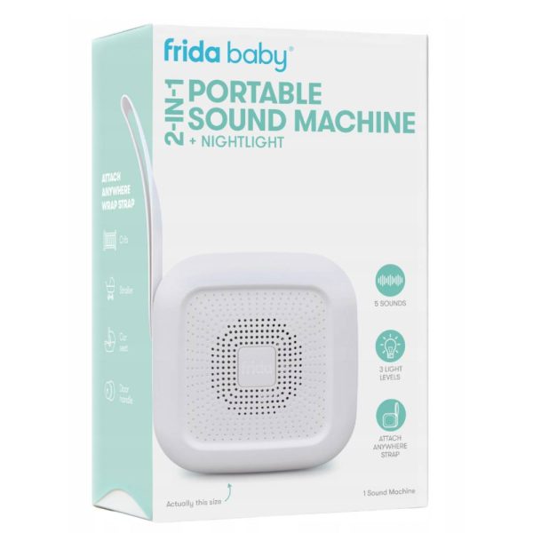 FridaBaby przenośny głośnik z lampką nocną i białym szumem
