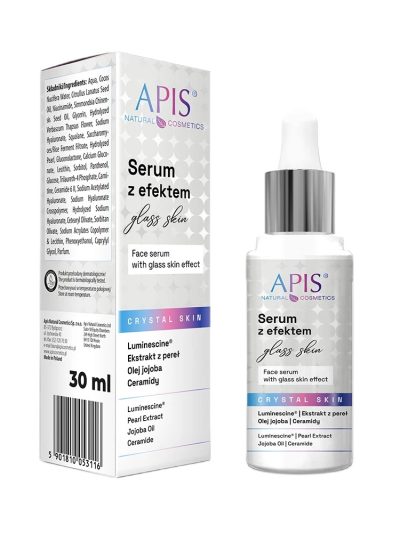 APIS Crystal Skin serum do twarzy z efektem glass skin 30ml