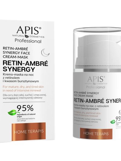 APIS Retin-Ambre Synergy Home terApis kremo-maska na noc z retinolem i kwasem bursztynowym 50ml