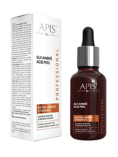 APIS Retin-Ambre Synergy kwas glikolowy 15% & kwas bursztynowy 2% 30ml