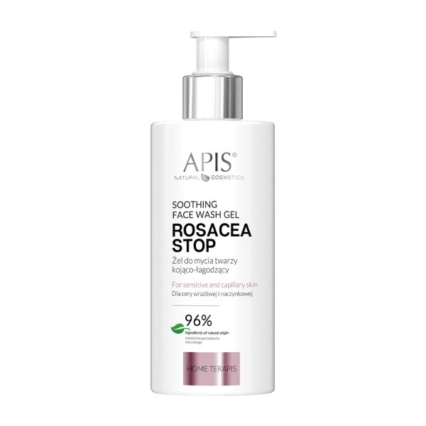 APIS Rosacea-Stop żel do mycia twarzy kojąco-łagodzący 300ml