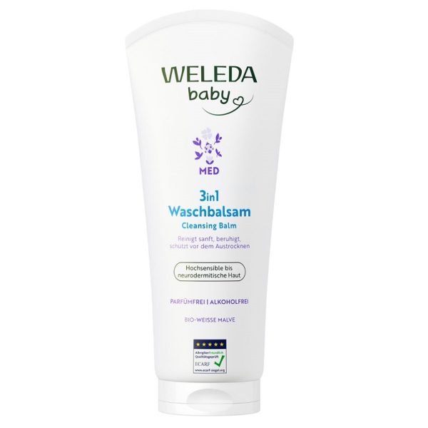 Weleda Baby Med balsam do mycia ciała 3w1 dla dzieci i niemowląt 200ml