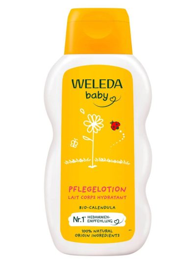 Weleda Baby emulsja do ciała dla niemowląt i dzieci z nagietkiem lekarskim 200ml