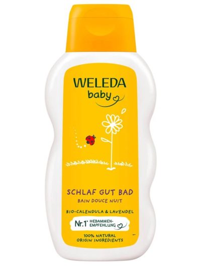 Weleda Baby relaksujący płyn do kąpieli dla dzieci 200ml