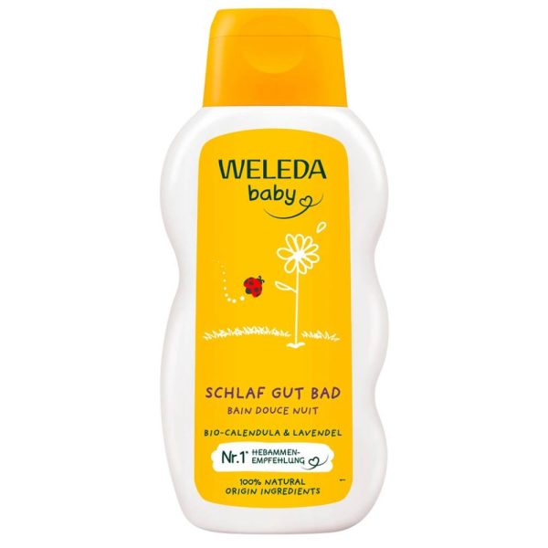 Weleda Baby relaksujący płyn do kąpieli dla dzieci 200ml