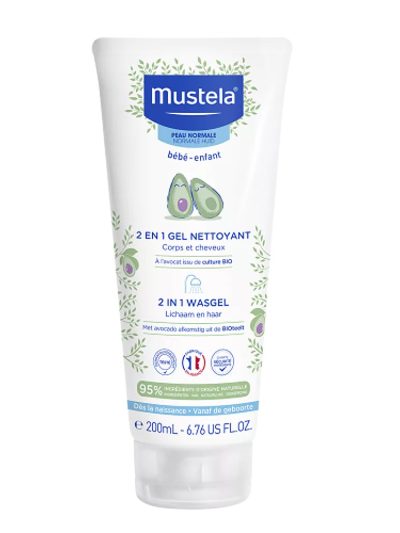 Mustela 2in1 Cleansing Gel żel myjący 2w1 dla dzieci 200ml