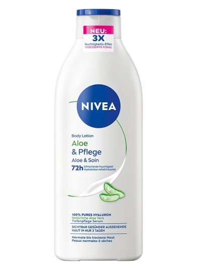 Nivea Aloe & Hydration nawilżający balsam do ciała z aloesem 400ml