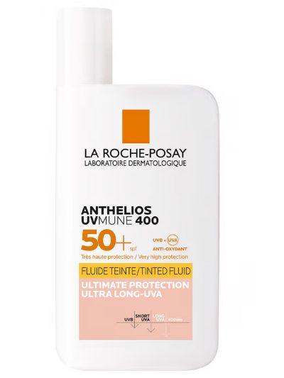 La Roche Posay Anthelios UVmune 400 barwiący fluid przeciwsłoneczny SPF50+ 50ml