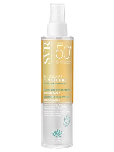 SVR Sun Secure Eau Solaire SPF50+ odświeżająca woda w sprayu 200ml
