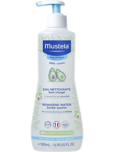 Mustela No Rinse Cleansing Water woda oczyszczająca bez spłukiwania dla dzieci i niemowląt 500ml