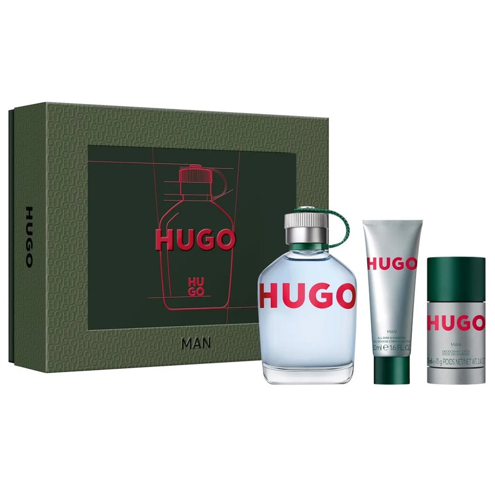 hugo boss hugo woda toaletowa 125 ml   zestaw  