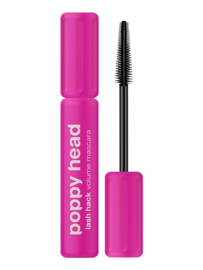 Poppy Head Lash Hack tusz do rzęs zwiększający objętość 01 Black 9g