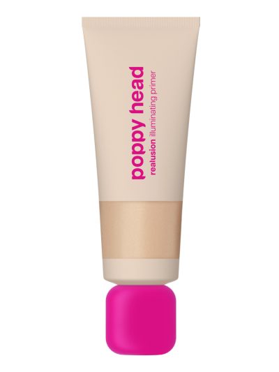 Poppy Head Realusion rozświetlająca baza pod makijaż 01 Glass Beige 30ml