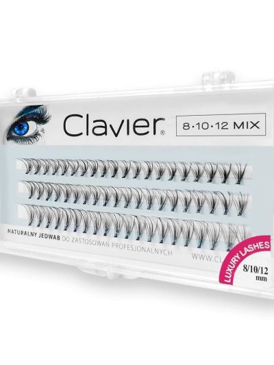 Clavier Classic kępki rzęs Mix 8/10/12mm