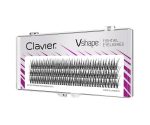 Clavier Vshape Fishtail Eyelashes kępki rzęs 10mm