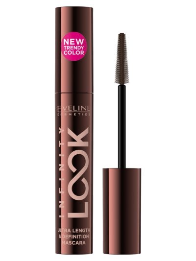 Eveline Cosmetics Infinity Look wydłużająco-definiujący tusz do rzęs Brązowy 7ml