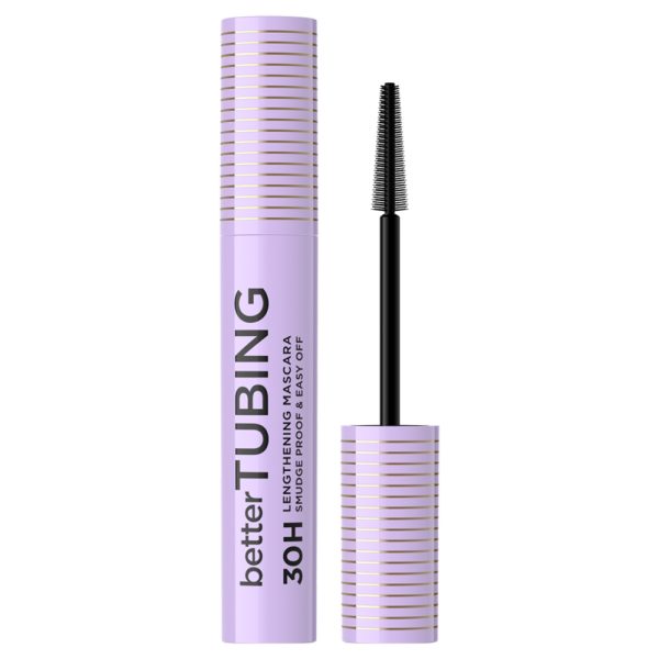 Eveline Cosmetics Better Tubing 30H wydłużający tusz do rzęs Czarny 7ml
