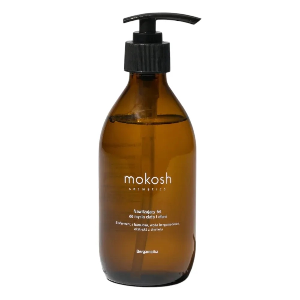 Mokosh Mokosh Nawilżający żel do mycia ciała i dłoni Bergamotka 300ml — Składniki i ocena