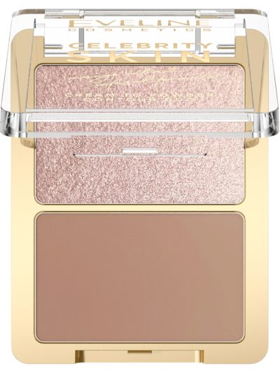 Eveline Cosmetics Celebrity Skin hybrydowy rozświetlacz i bronzer 2w1 03 Soft Harmony 8g