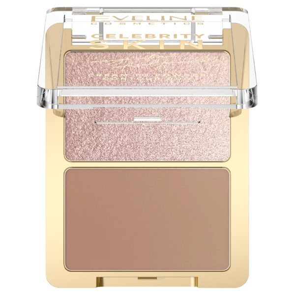 Eveline Cosmetics Celebrity Skin hybrydowy rozświetlacz i bronzer 2w1 03 Soft Harmony 8g